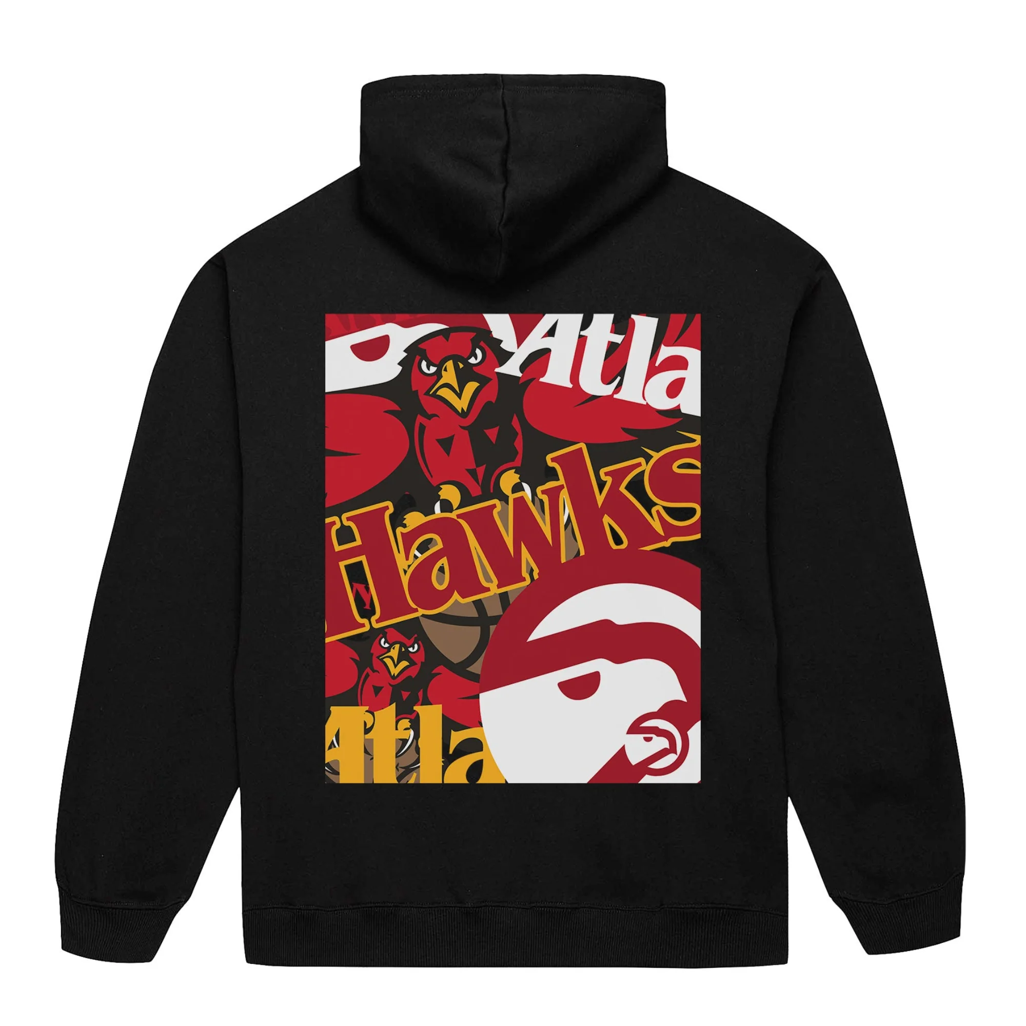 Mitchell & Ness Hawks Cut Up Hoodie - Image 2