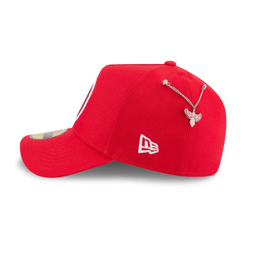 New Era Hawks 2026 Draft Red Fitted Cap - Image 3