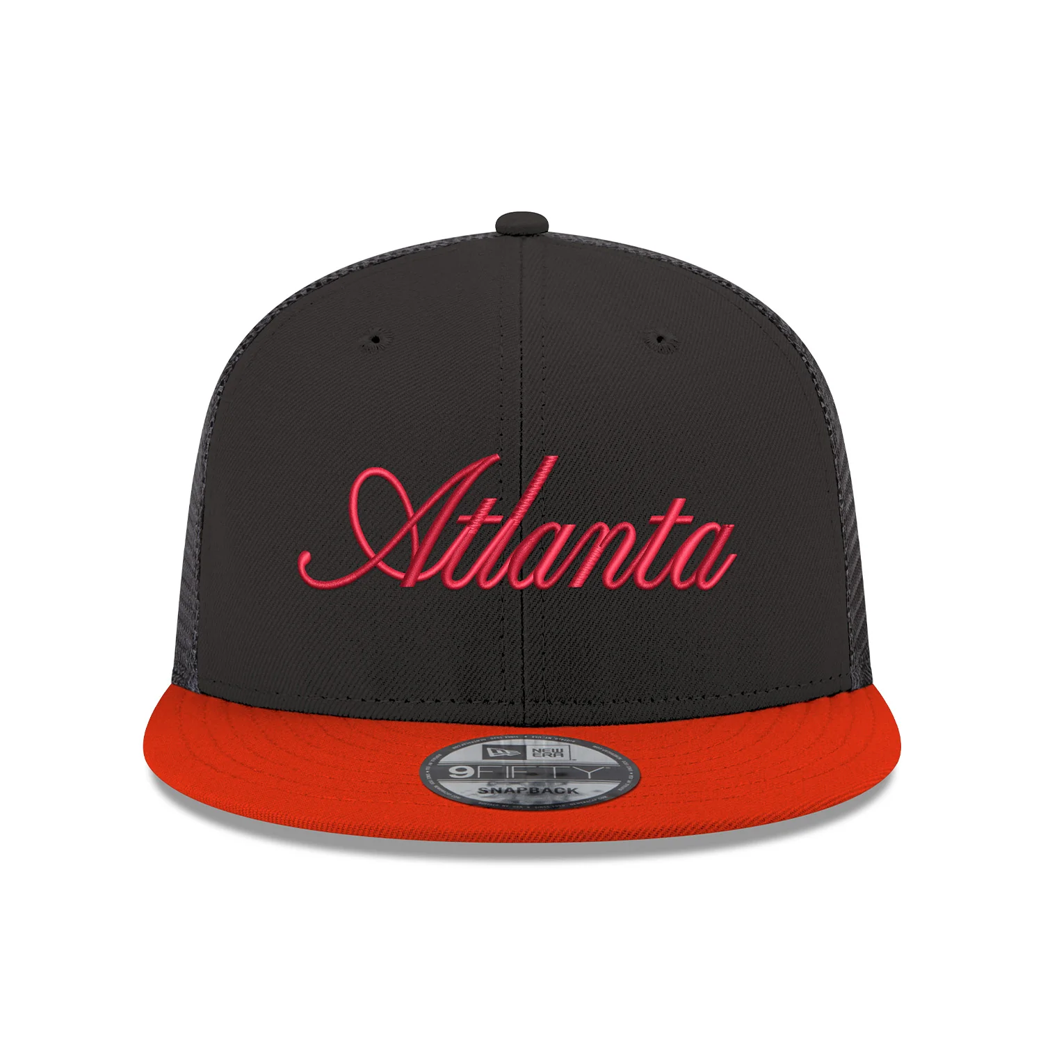 New Era Hawks Atlanta Script Trucker Snapback - Image 3