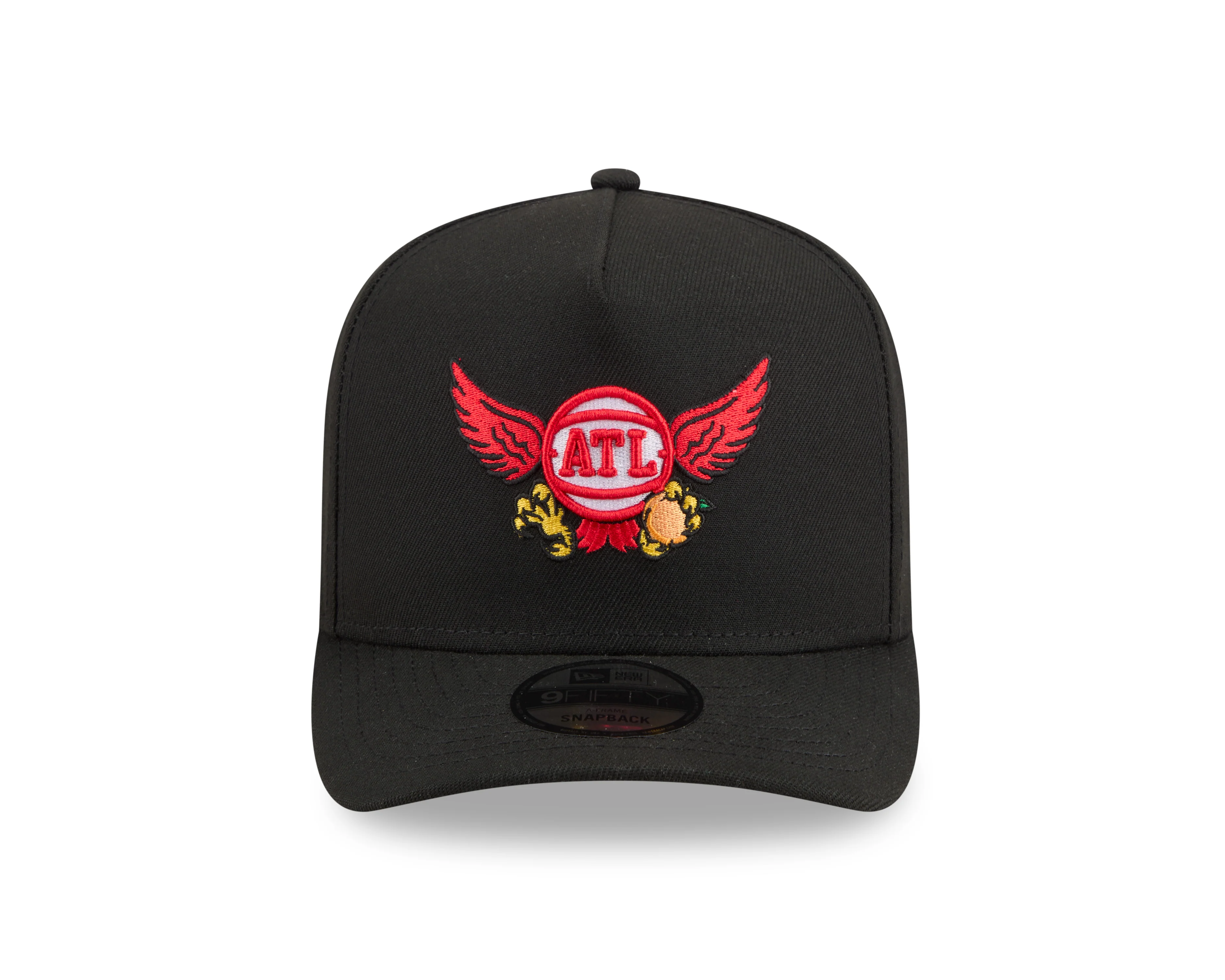 New Era Hawks Cartoon Script Evo 9FIFTY A-Frame Hat - Image 3
