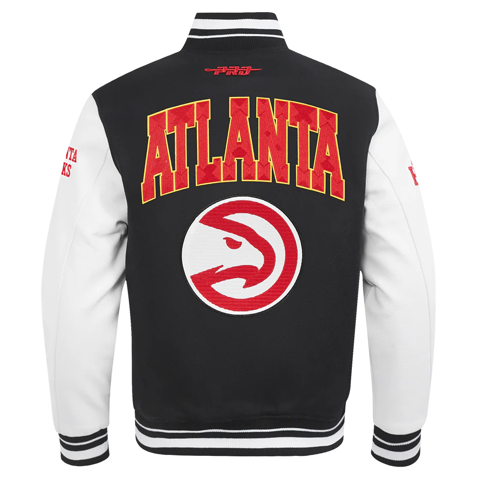 Pro Standard Hawks City Arch Varsity Jacket - Image 3