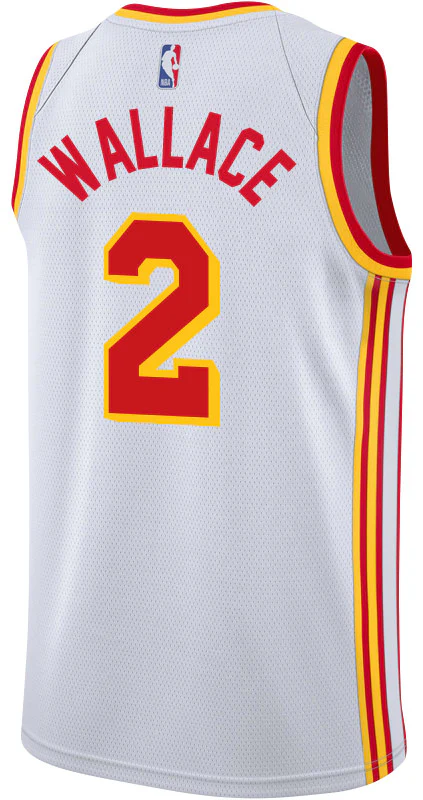 Keaton Wallace Atlanta Hawks Association Edition Swingman Jersey - Image 2