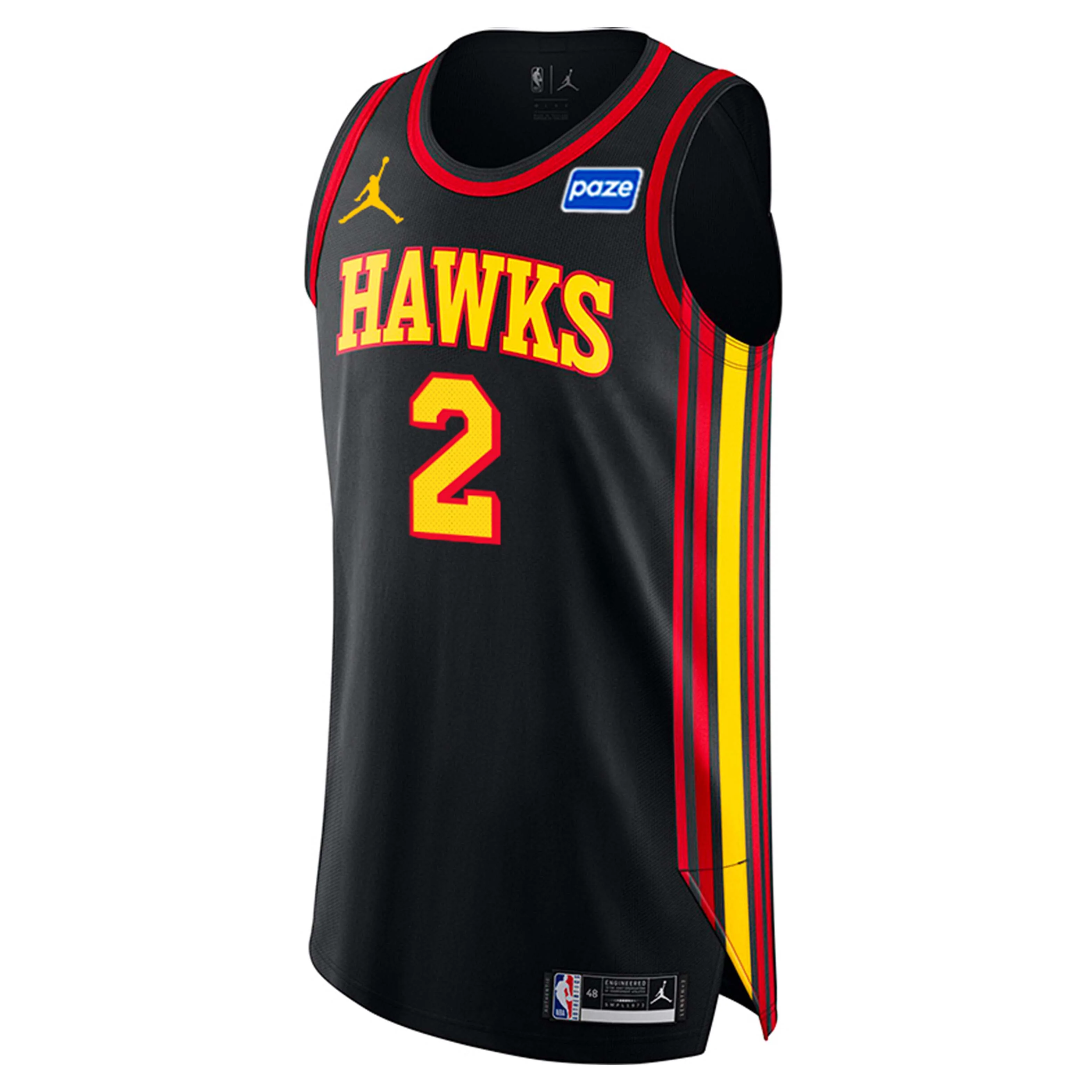 Keaton Wallace Atlanta Hawks Jordan Brand Statement Edition Authentic Jersey